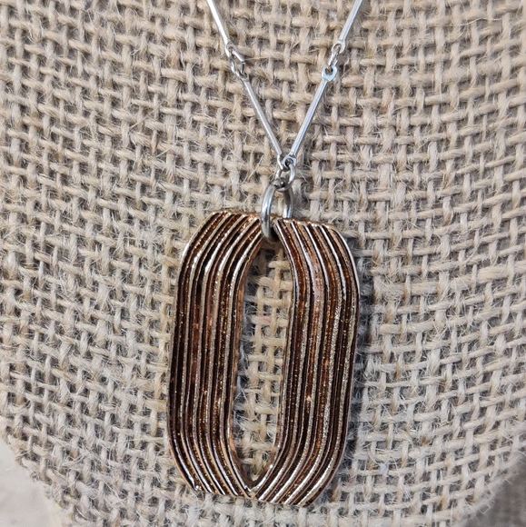 Anne Marie Chagnon Modernist Necklace - Picture 7 of 12